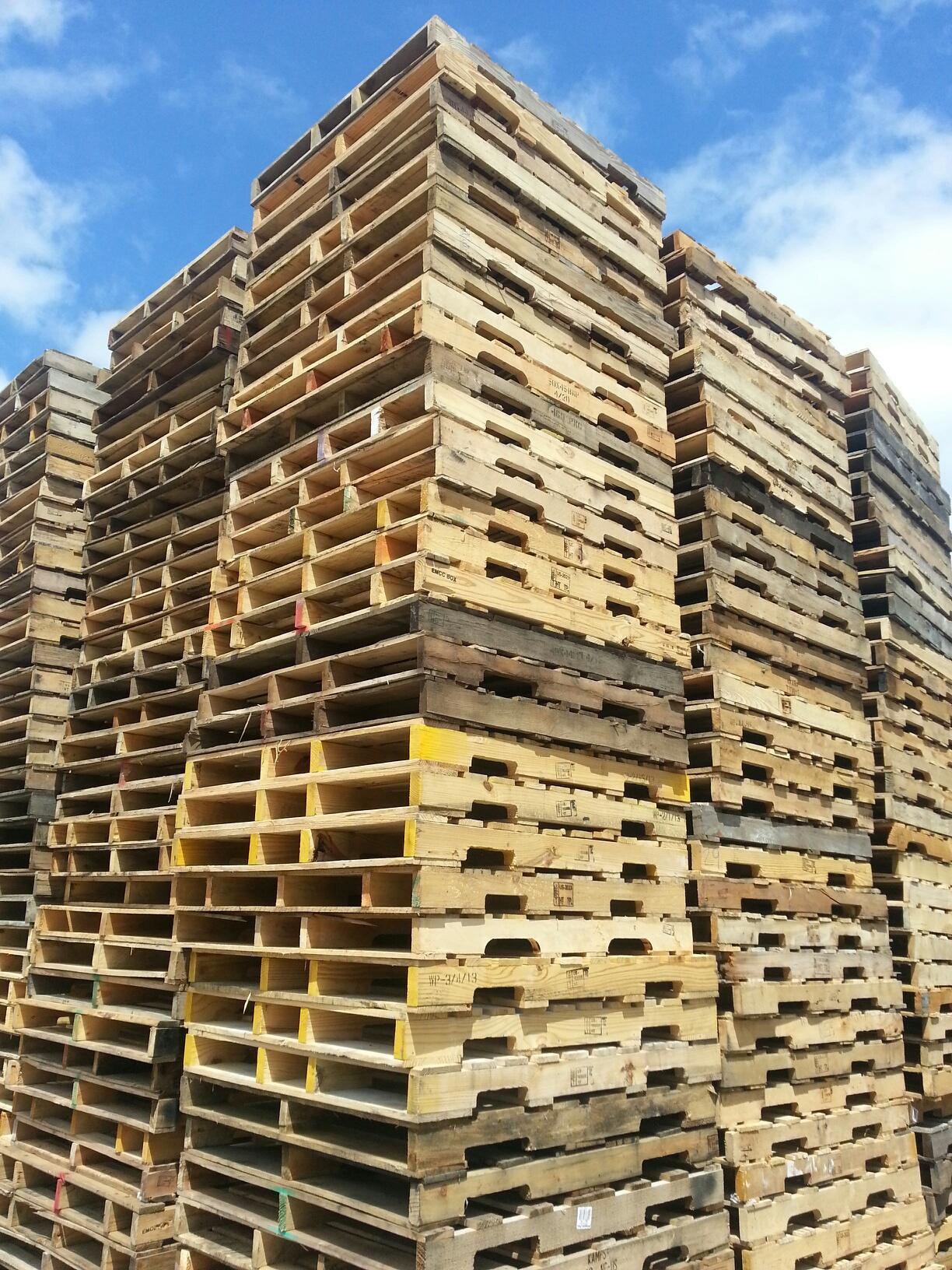 Odd-size pallets in TCP warehouse